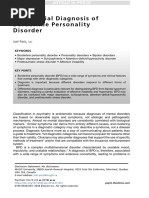 Differential Diagnosis of 2018