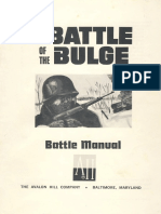 Battle of The Bulge 65 Rules PDF