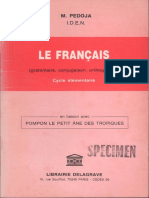 Le Fran 231 Ais Grammaire Conjugaison Orthographe