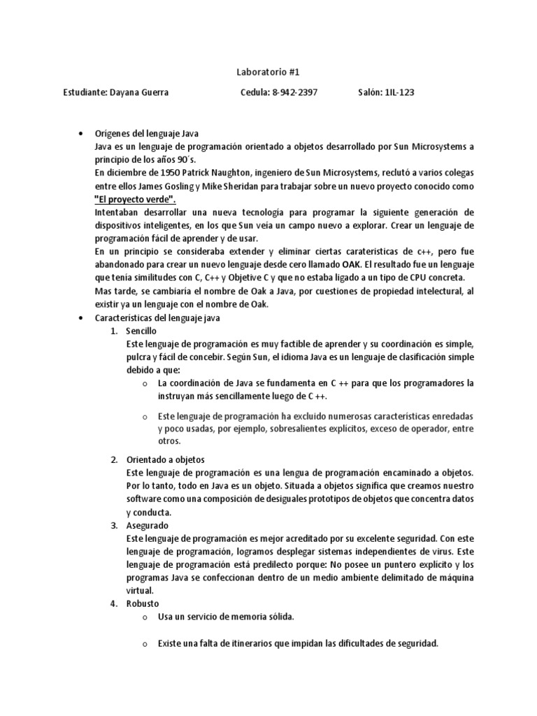 Problemas Resueltos en Java | PDF | Java (lenguaje de programación ...
