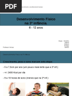 Treinamento Físico na Terceira Infância