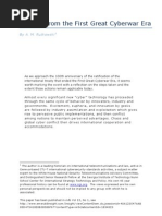 Download Cyberwar Lessons by Aleksandr Klenin SN42050625 doc pdf