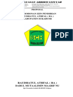 Proposal Pendirian Ra Maarif Nu