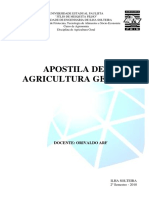 Apostila Agricultura Geral 2018