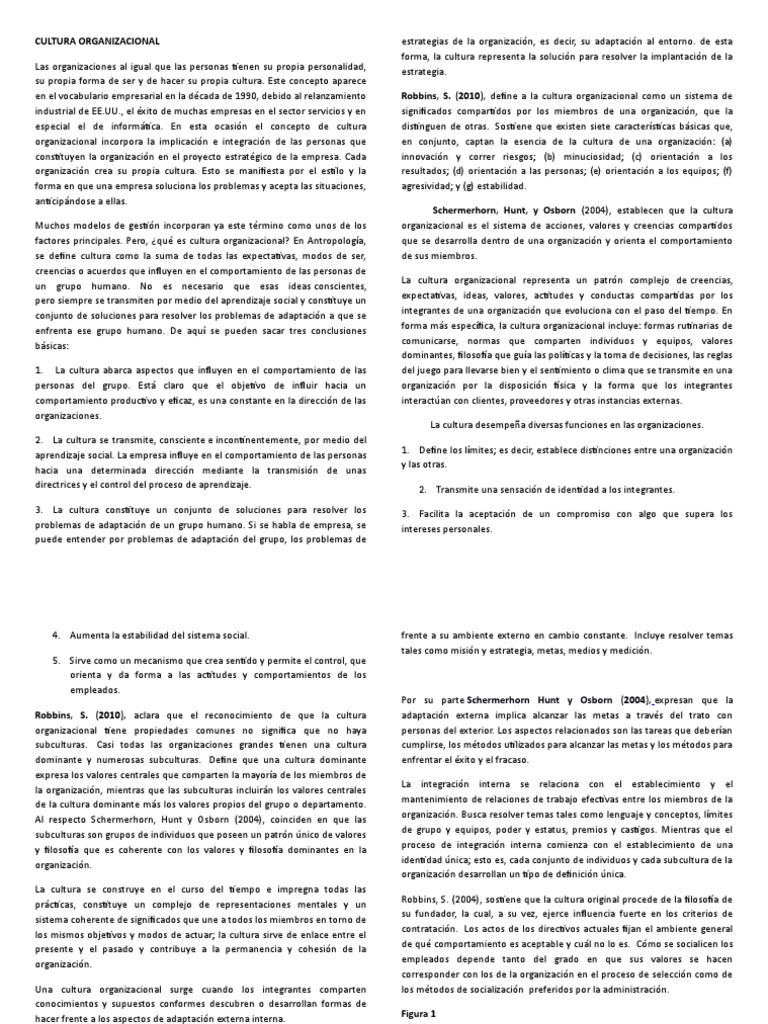 Mapa Mental de Cultura Organizacional | PDF | Cultura organizacional ...