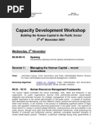 Building Human Capital in Public Sector