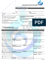 Aed Oil Limited Employment Form