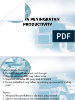 Upaya Peningkatan Productivity - 1