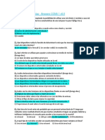 Respuestas CCNA 1 v6.0 Capítulos 1 y 2