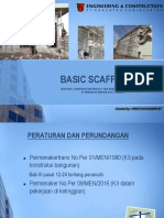 BASIC SCAFFOLDING PROJECT SUB BUILDING