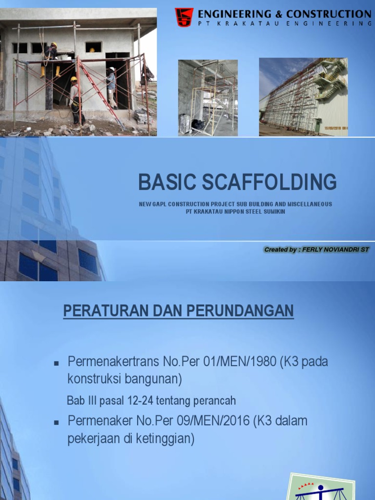Basic Scaffolding | PDF