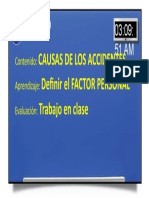 05 Causa de Los Accidentes - Factor Personal