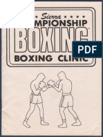 Sierra Championship Boxing Boxing Clinic