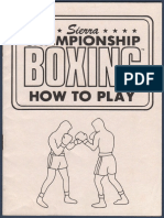 Sierra Championship Boxing How To Play