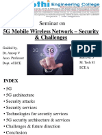 Seminar On: 5G Mobile Wireless Network - Security & Challenges