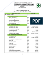 Tarif Layanan