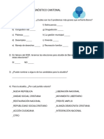 Encuesta Diagnóstico Cantonal