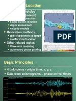 Earthquake Location: The Basic Principles