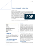 Monoartritis Aguda de Rodilla