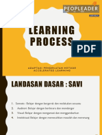 Proses Pelatihan Dg SAVI