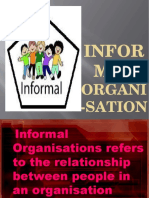 Informal Organisation