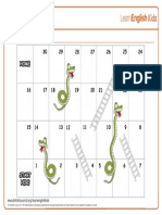Craft Snakes and Ladders PDF
