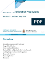 Surgical Antimicrobial Prophylaxis: Version 3 - Updated May 2019