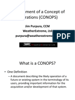 01-Development of Concept of Operations-CONOPS