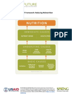 UNICEF Framework: Reducing Malnutrition: Package Developed by The USAID-funded Strengthening Partnerships, Results, and