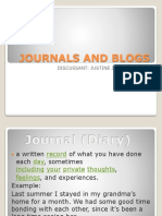 Journals and Blogs