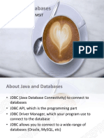 Java and Databases
