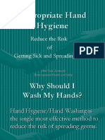 Appropriate Hand Hygiene
