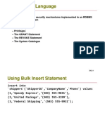 Data Control Language: - Objectives