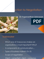 Unit 1 Fundamentals of Negotiation CH Uni
