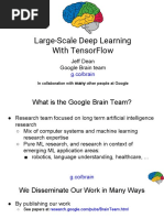 Large-Scale Deep Learning With Tensorflow: Jeff Dean Google Brain Team