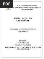 Java Lab Manual PDF