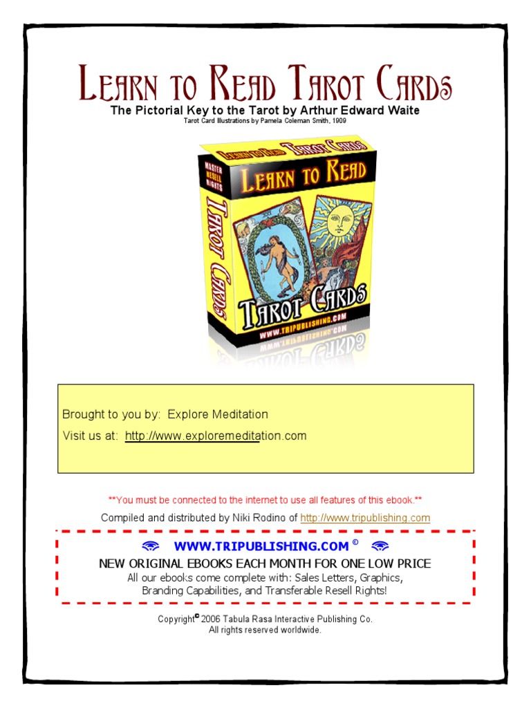 Learn To Read Tarot Cards PDF | PDF | Major Arcana | E Books