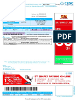 Your Electricity Bill For: Samir Kumar Chakraborty