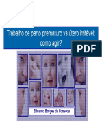 Estágio Evolutivos Do Parto Prematuro