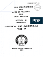 IRC 83-2014 (Pt. IV) Spherical and Cylindrical Bearing