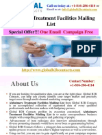 Alzheimers Treatment Facilities Mailing List