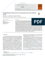 2 - Geomorphological Instantaneous Unit Hydrograph Model With Distributed Rainfall - Catena PDF