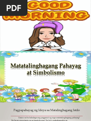 Matatalinghagang Pahayag At Simbolismo
