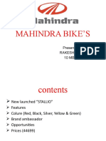 Mahindra Bike's