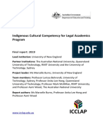 Indigenous Cultural Competency For Legal Academics Program: WWW - Icclap.edu - Au