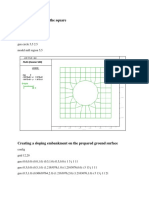 Creating Void Inside The Square