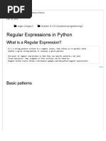 Regular Expressions in Python