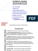 Continental Engines: Models C75, C85, C90 and O-200 Illustrated Parts Catalog