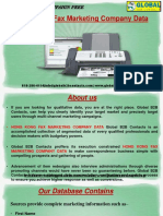 Hong Kong Fax Marketing Company Data