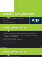 Lecture 4 - Laplace Transformation